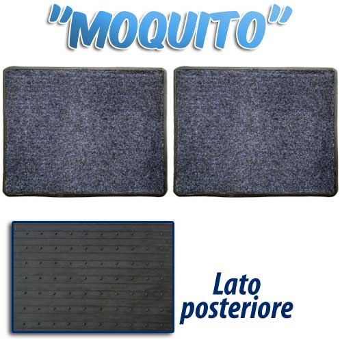 Tappetini Moquette - Coppia Anteriore Universali - Moquito